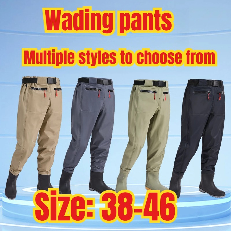 남성용 방수 낚시 웨이딩 팬츠, 나일론 하프 바디 허리 - Fishing Waders 리뷰 및 가격