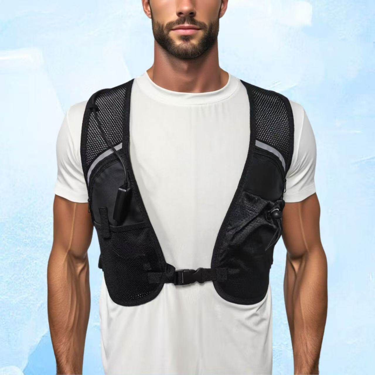 여름 보호복 냉각 열사병 조끼 반도체 냉각 야외 사이클 - Fishing Vest 리뷰 및 가격