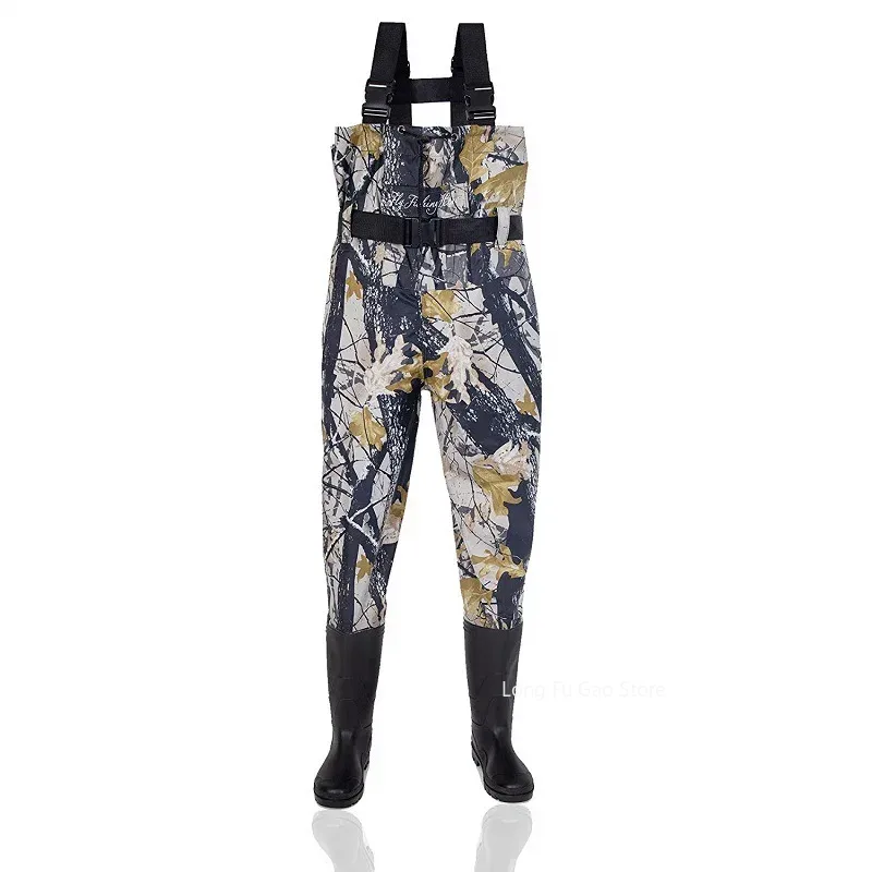 낚시 Waders 바지 부츠와 작업복 기어 세트 정장  - Fishing Waders 리뷰 및 가격