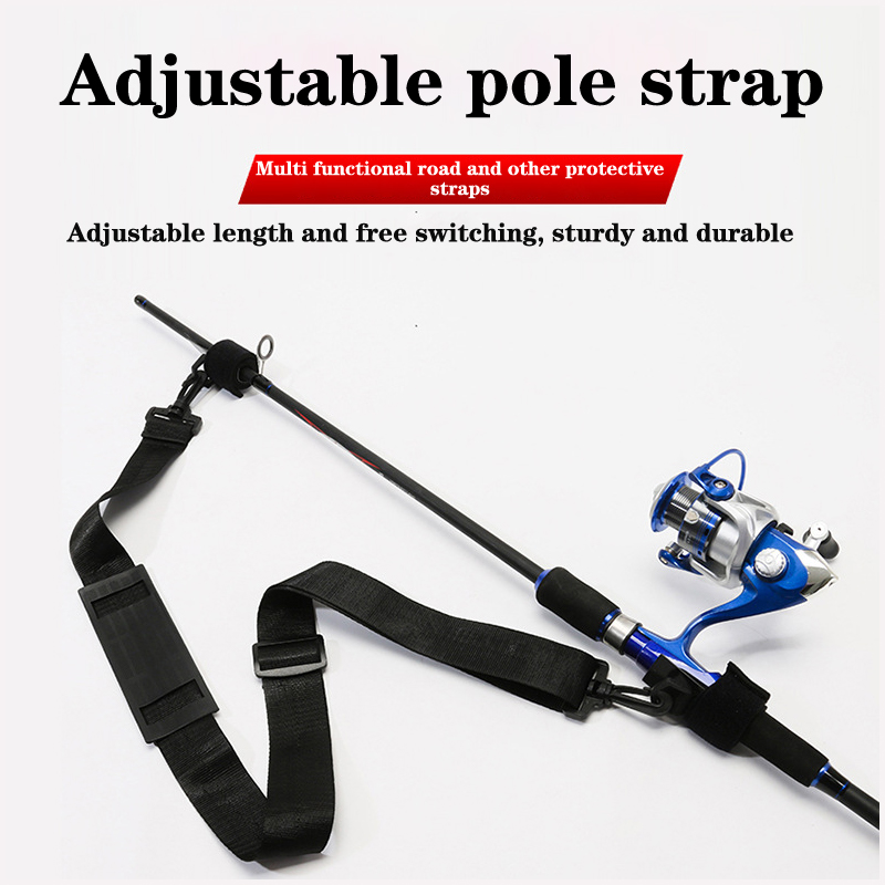 새로운 낚싯대 운반 스트랩 슬링 숄더 벨트 안전 도구  - Fishing Belt 리뷰 및 가격