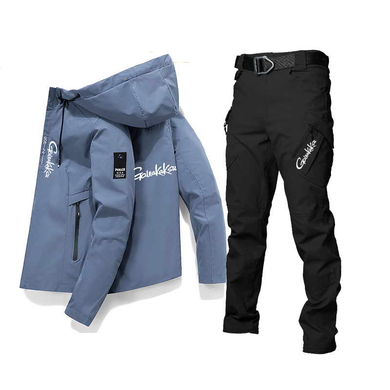 봄 여름 야외 스포츠 방수 의류 낚시 세트, 낚시 의류 - Fishing Jacket Waterproof 리뷰 및 가격