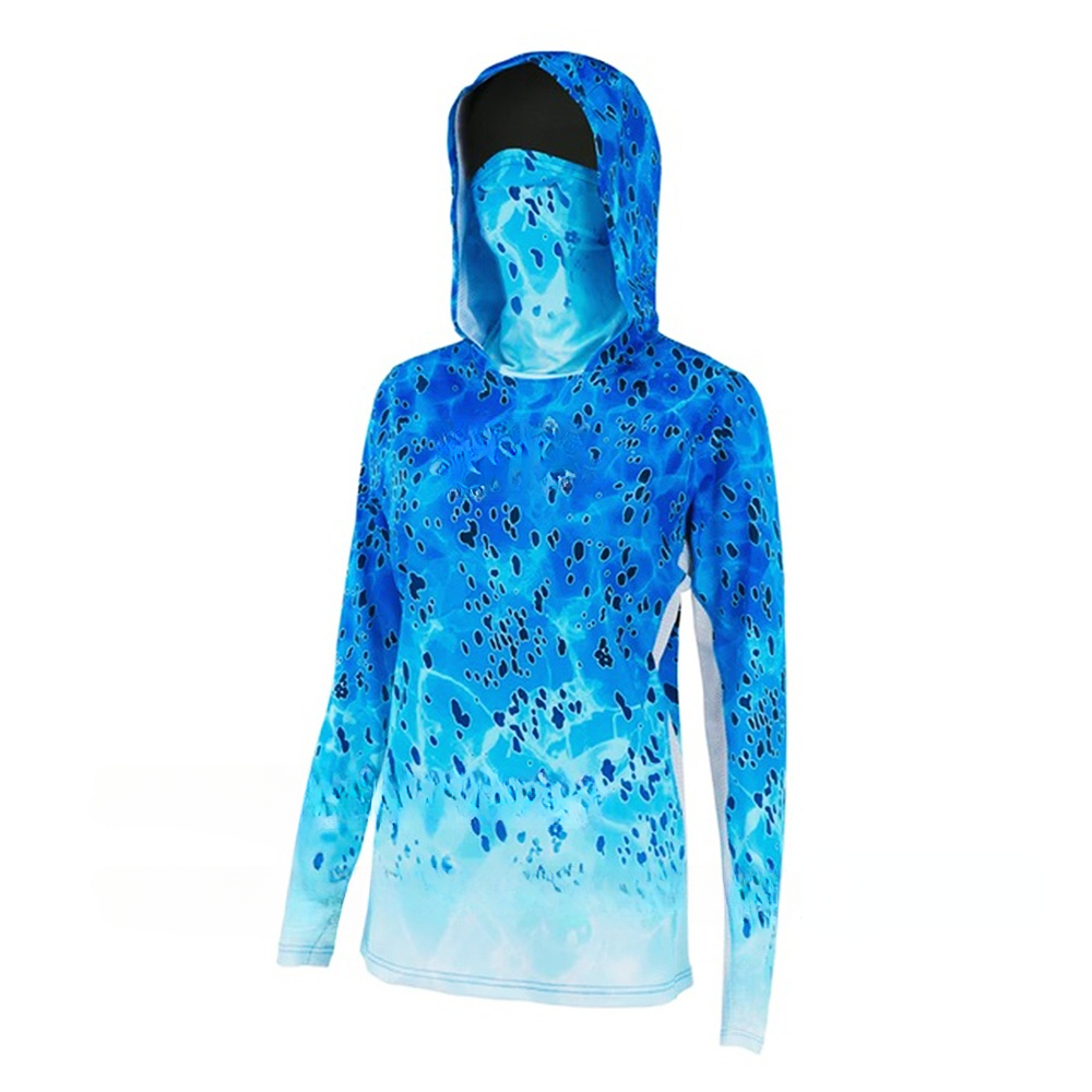 낚시 티셔츠 여성용 긴팔 UV 차단 낚시 후드티 페이스 - Fishing Hoodie 리뷰 및 가격