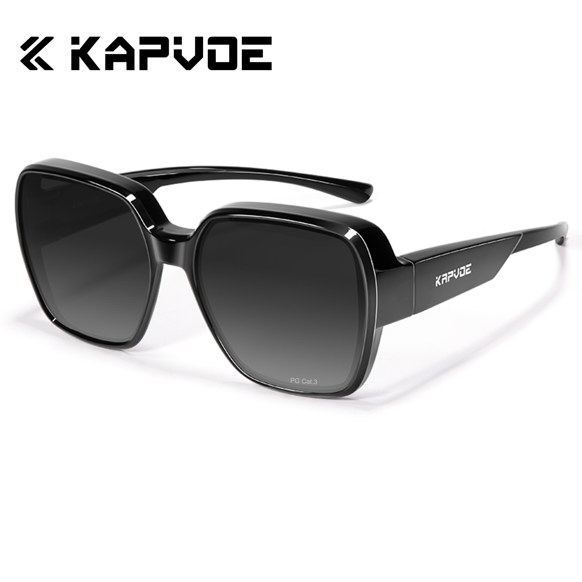 카프보에 피트오버 선글라스 오버사이즈 사각형 편광 근시 - Fishing Sunglasses Polarized 리뷰 및 가격