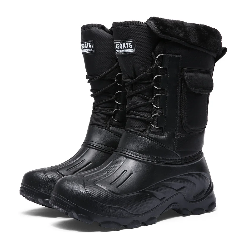 남성용 겨울 스노우 부츠 아웃도어 낚시화 스노우 트레킹 - Fishing Boots 리뷰 및 가격