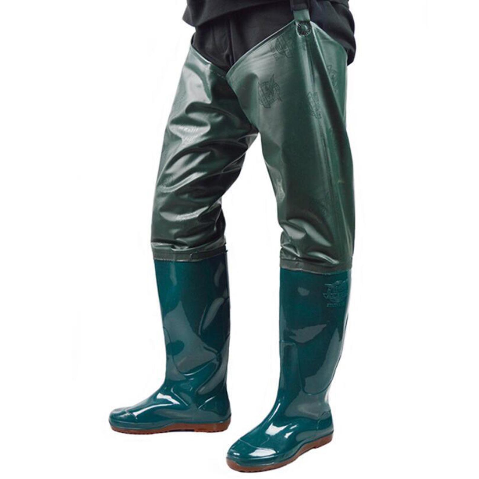 내구성 있는 부트풋 낚시용 힙웨이더 PVC 나일론 방수 - Fishing Waders 리뷰 및 가격