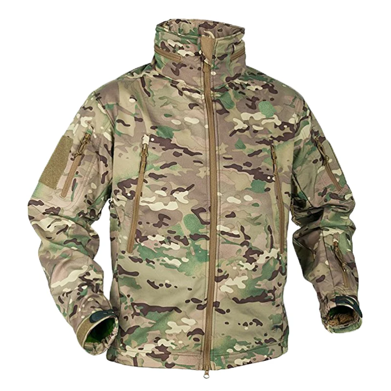 겨울 가을 전술 재킷 정장 남성용 군용 소프트쉘 전술  - Fishing Jacket Waterproof 리뷰 및 가격