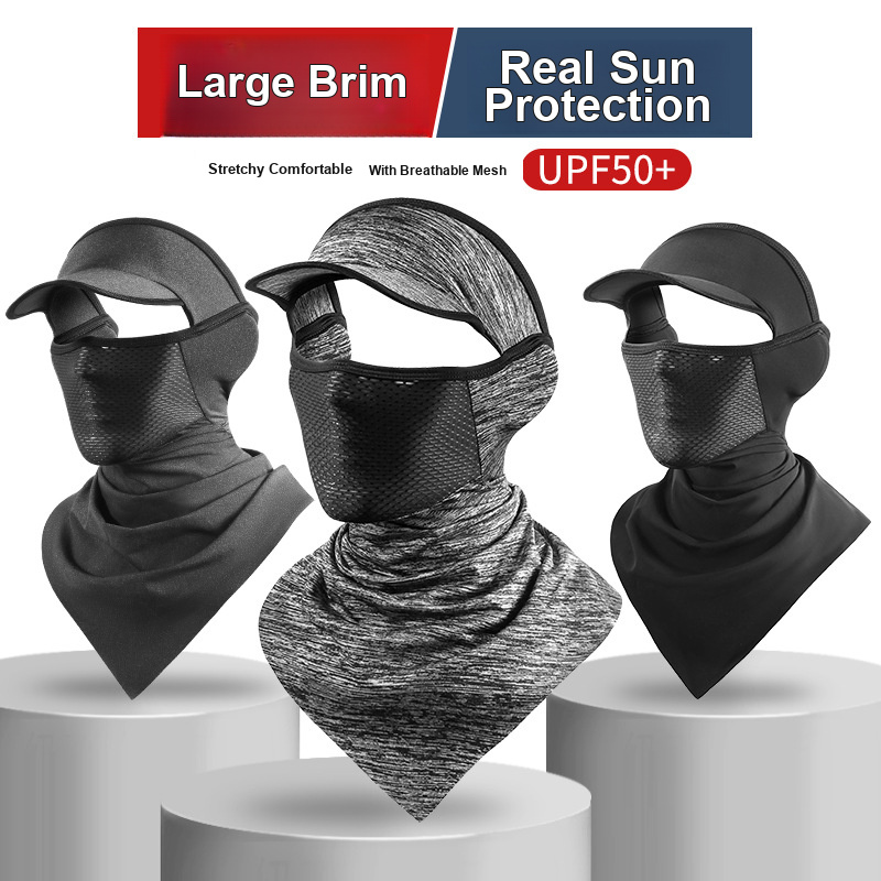 자외선 차단 사이클링 페이스 마스크 통기성 아이스 실크 - Fishing Mask Sun Protection 리뷰 및 가격