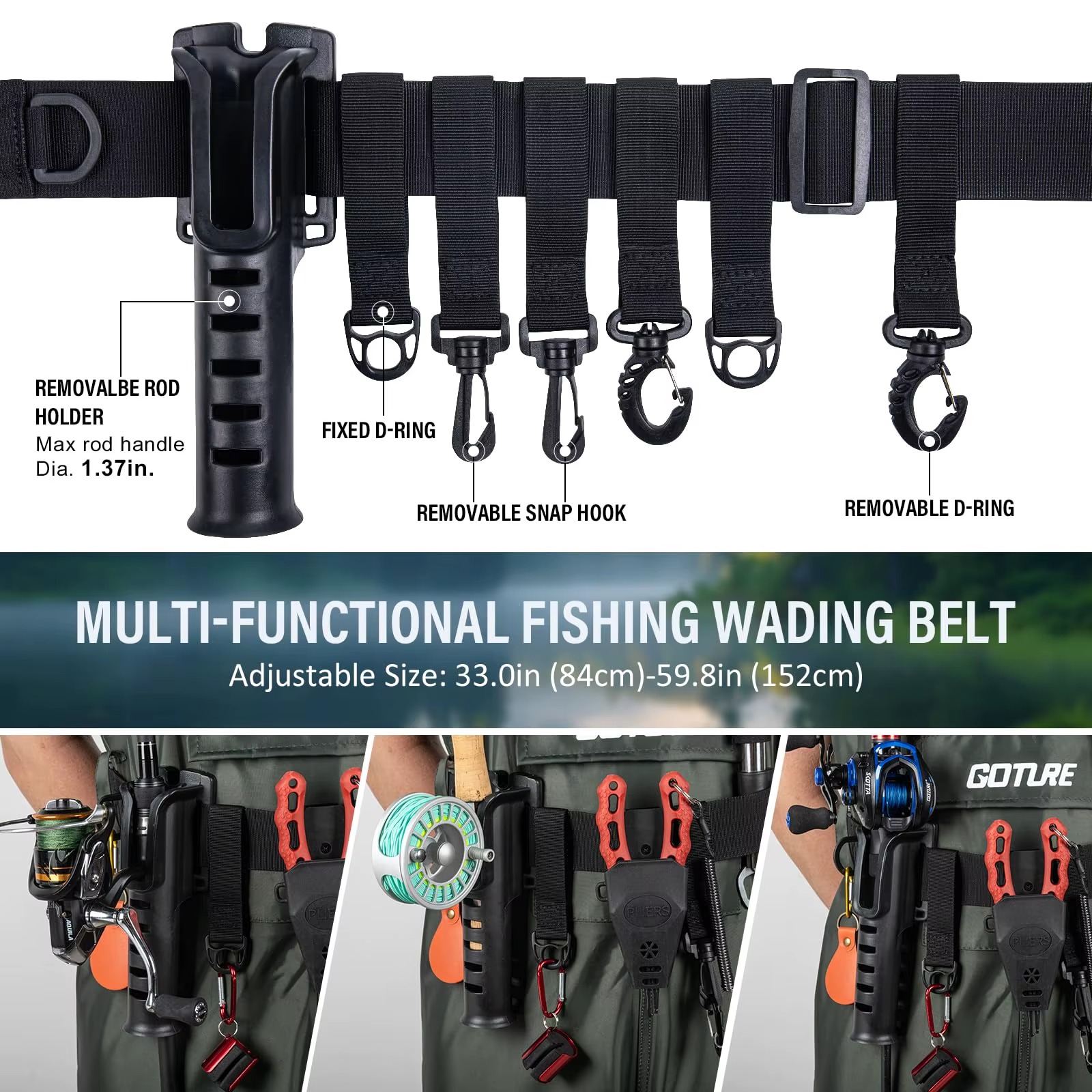 고투어 경량 체스트 웨이더 부트풋 조절 가능한 어깨끈  - Fishing Waders 리뷰 및 가격
