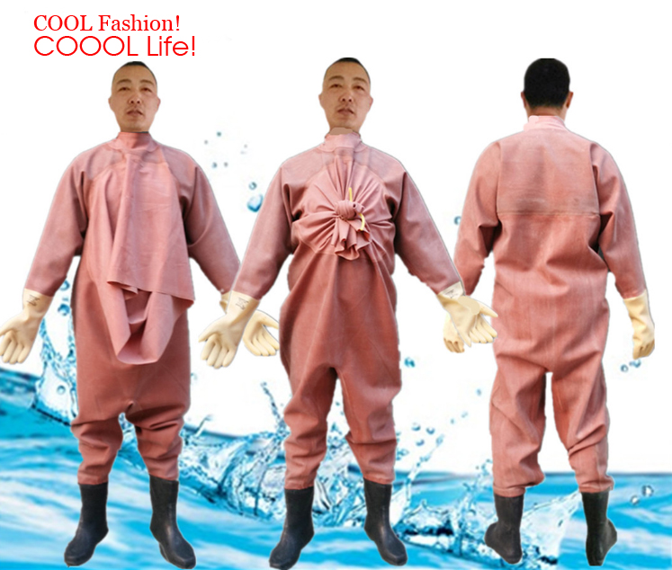 남녀공용 고무 웨이더 슈트, 낚시 수영 웨이딩 오버올, - Fishing Rain Suit 리뷰 및 가격