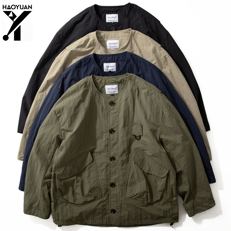 야외 낚시 재킷 봄 가을 루즈핏 안감 없는 작업복 재킷 - Fishing Jacket Waterproof 리뷰 및 가격